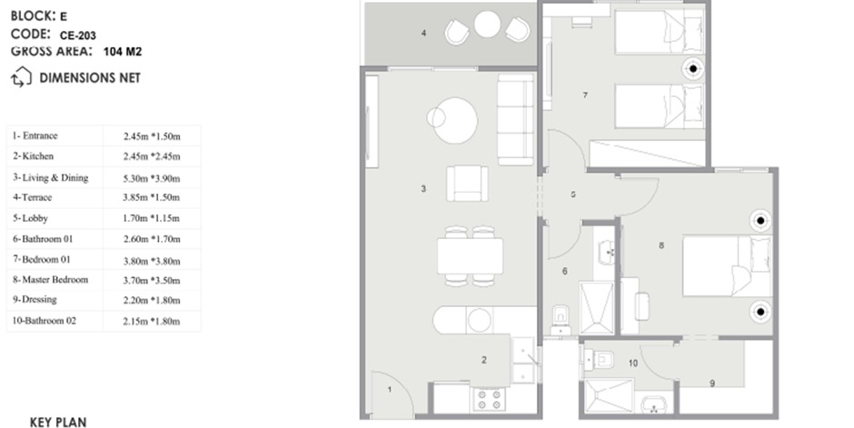 Clan Residence Hurghada 3 Bedroom