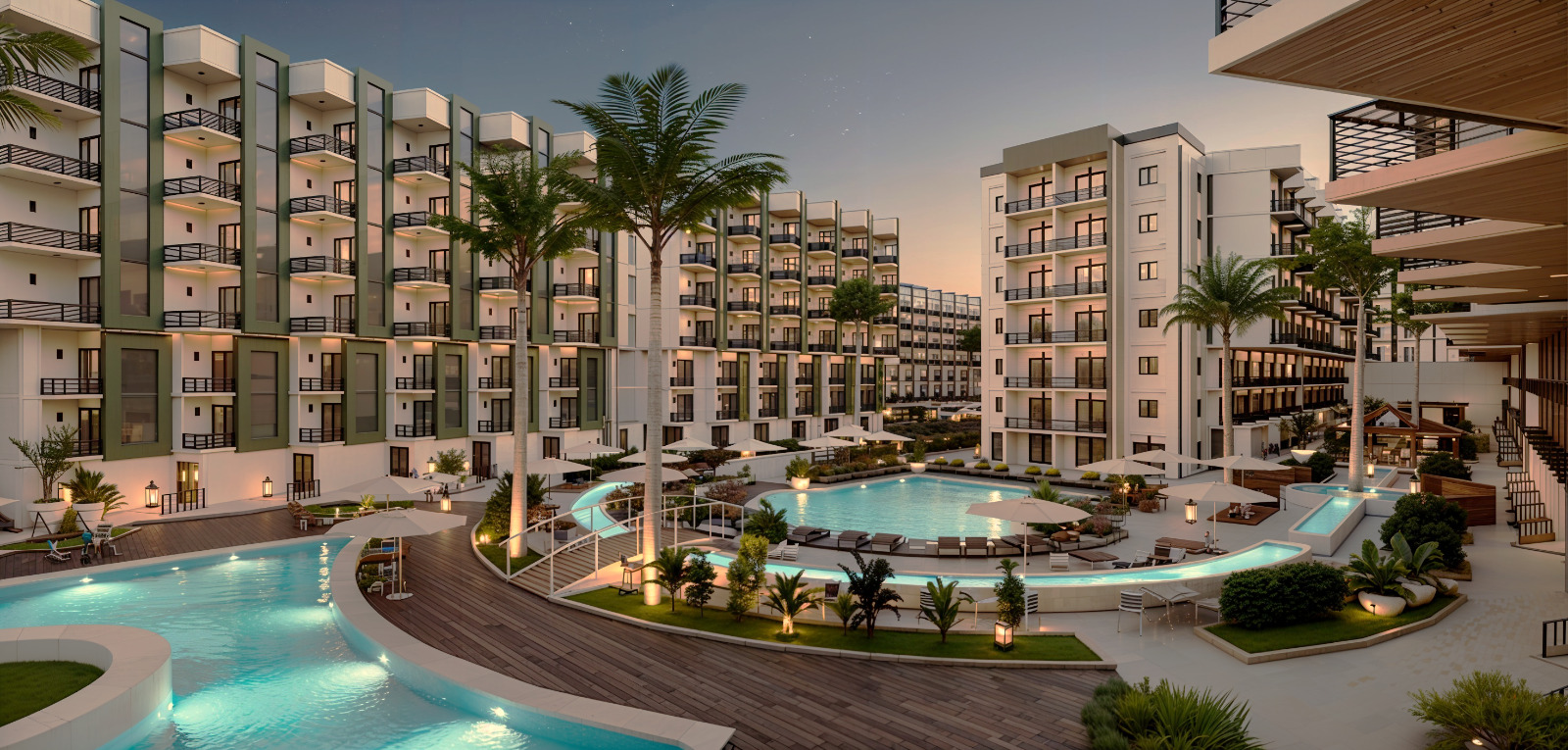 Hayat Resort Hurghada map card