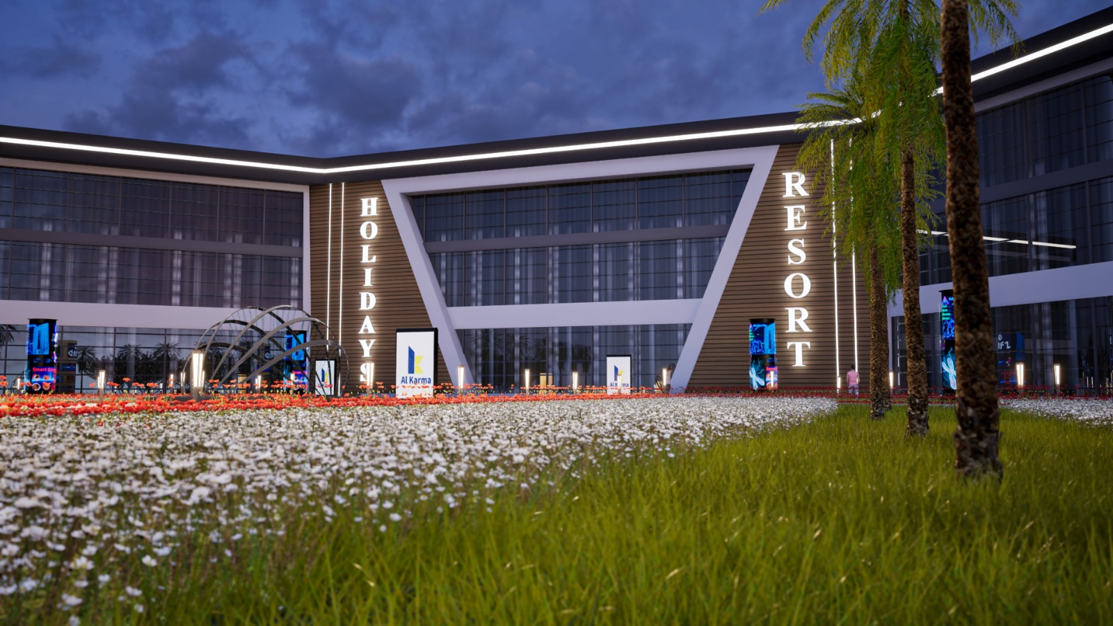 Holidays Park Hurghada project view