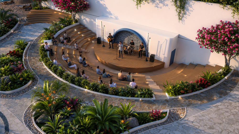 Grand Roman amphitheater