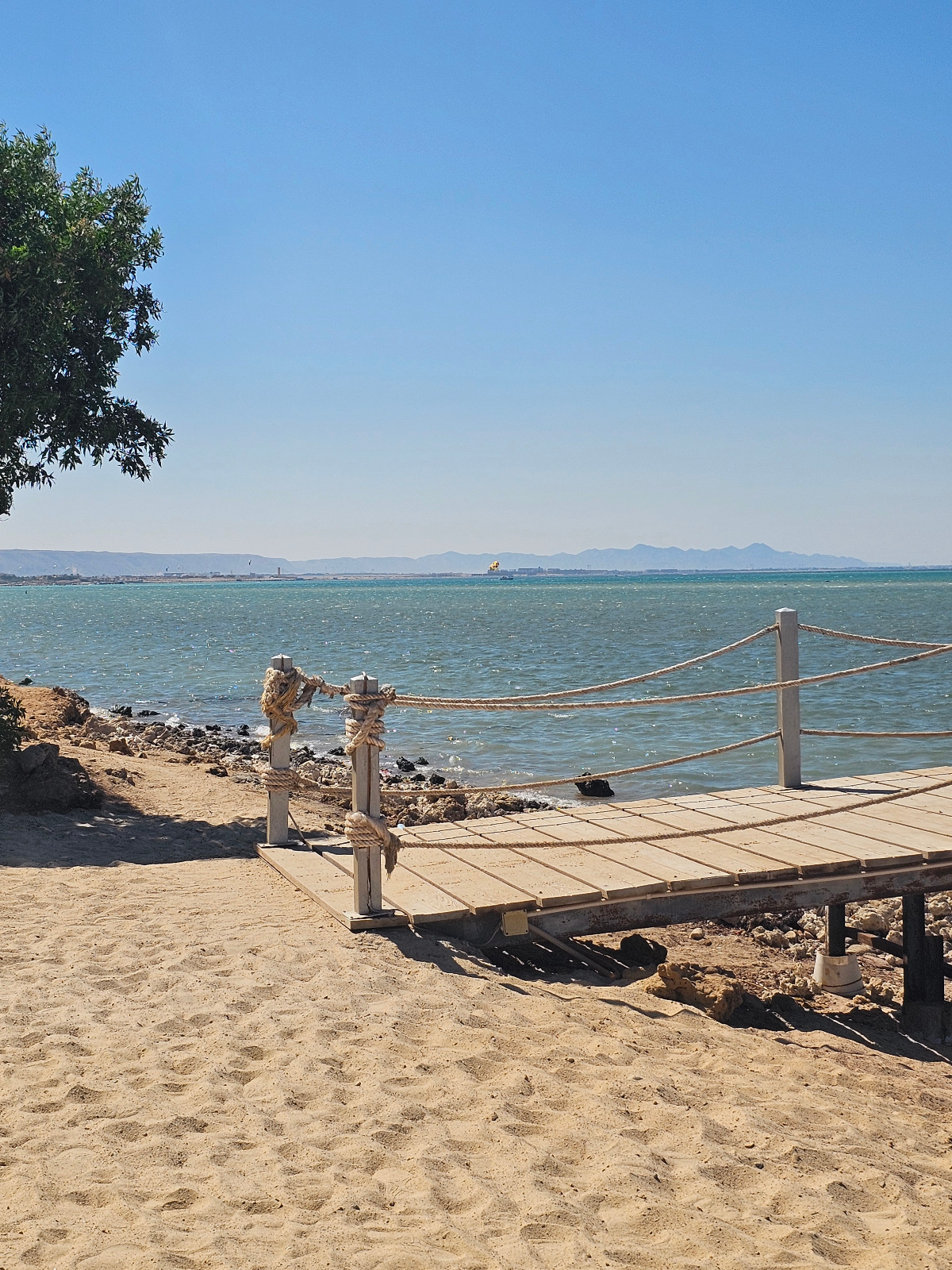 Beachfront access at Royal Beach Resort
